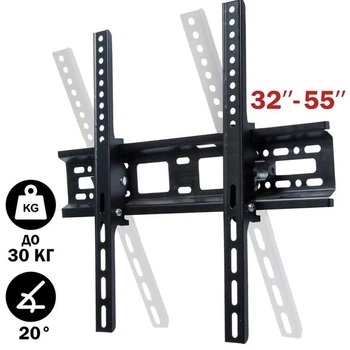Крепление настенное для телевизора 32"-55" дюйма HT-002/8002 черный