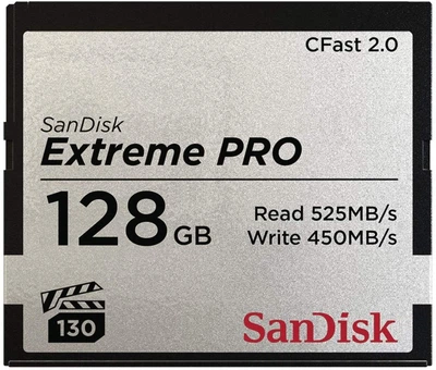 Карта памяти Compact Flash 128Gb SanDisk eXtreme Pro (SDCFSP-128G-G46D)
