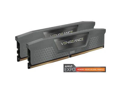 Оперативная память DDR5 32 Gb (6000 MHz) (Kit 16 Gb x 2) Corsair Vengeance Grey (CMK32GX5M2E6000Z36)