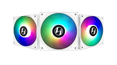 Кулер для корпуса Lian Li ST120-3 Triple White (G99.12ST3W.00)