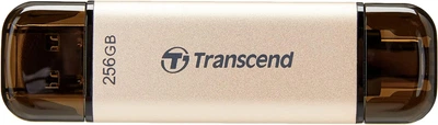Флешка USB 3.2 256Gb Transcend JetFlash 930C Gold-Black (TS256GJF930C)