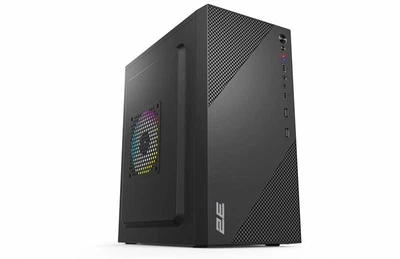 Корпус Mini-Tower з БЖ 500Вт 2E TeamX TMX04 (mATX, 2xUSB3.0, ATX500W, 1x80мм fan, чорний)