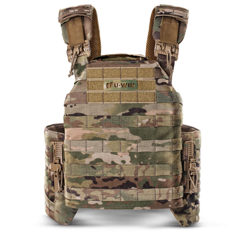 Плитоноска Plate Carrier MultiCam для плит UARM 240x320 мм L (107-122+ cm) Multicam