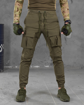 Тактические штанышорты combat олива 0 M
