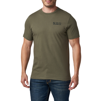 Футболка с рисунком 5.11 Tactical® Ballistic Meditation S RANGER GREEN