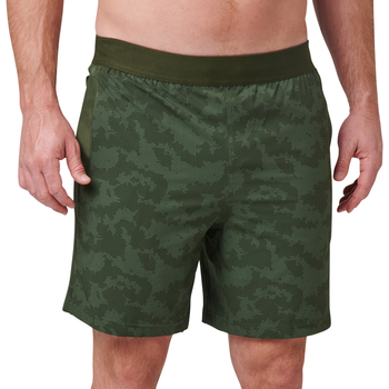Шорти тренувальні 5.11 Tactical® PT-R Havoc Shorts M Kombu Green Atmos Dot Camo