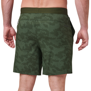 Шорты тренировочные 5.11 Tactical® PT-R Havoc Shorts M Kombu Green Atmos Dot Camo
