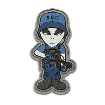 Нашивка 5.11 Tactical® Alien Navy Issue Patch Ensign Blue