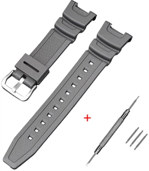 Ремешок для Casio SGW-100 Gray SI