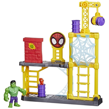 Zestaw zabawek Marvel Spidey and His Amazing Friends Power Smash Hulk (5010993942121)