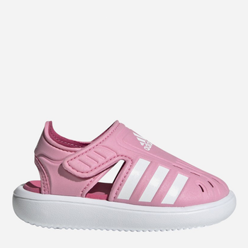 Sandały dziecięce dla dziewczynki sportowe Adidas Water Sandal I IE2604 23 Różowe (4066766778771)