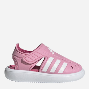Sandały dziecięce dla dziewczynki sportowe Adidas Water Sandal I IE2604 26 Różowe (4066766778757)