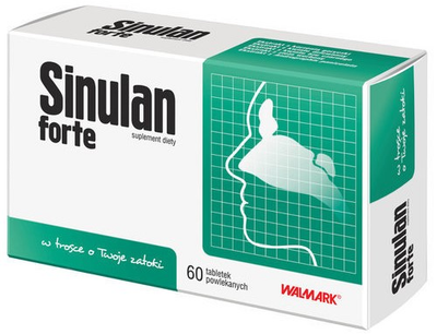 Suplement diety Sinulan Forte Walmark 60 tabletek (8594003973116)