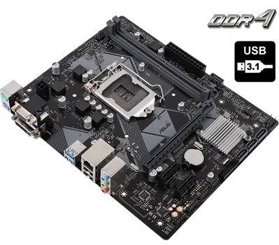 Материнская плата Asus Prime H310M-K R2.0 OEM / Socket LGA1151 / USB 3.1