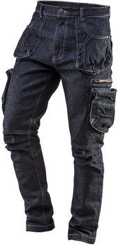 Штани робочі NEO Tools Denim 81-229 5 кишень XS Сині (5907558439496)