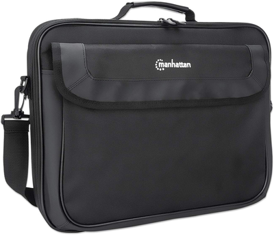 Сумка для ноутбука Manhattan Cambridge 15.6" Black (766623439947)