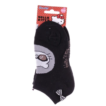 Носки HELLO KITTY TETE DE HK DANS BULLE черный Дит 35-37 арт 83846423-4