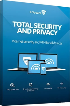 Antywirus F-Secure VPN 3 urządzenia 1 rok (FCFFBR1N003E1)