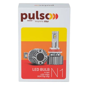 Лампы PULSO N1-H7/LED-chips OEM PHILIPS Flip chip/9-16V/2*70W/8500Lm/6500K