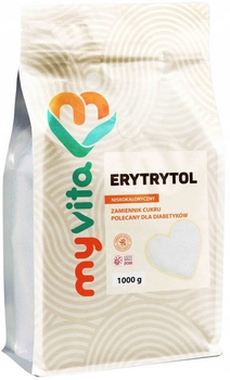 Натуральний цукрозамінник Еритритол MyVita 1000 г (5906395684816)