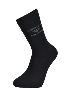 Носки з логотипом Emporio Armani EA-3 One size (108701Onesize) Чорний