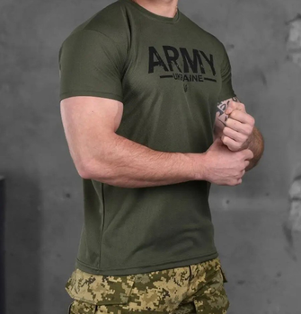 Футболка тактична Klost Military з тканини CoolPass, "ARMY", олива, S