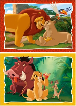 Puzzle Ravensburger The Lion King 2 x 24 elementy (4005555010296)