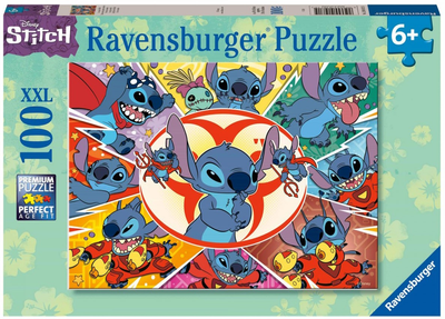 Puzzle Ravensburger Disney Stitch 100 elementów (4005555010715)