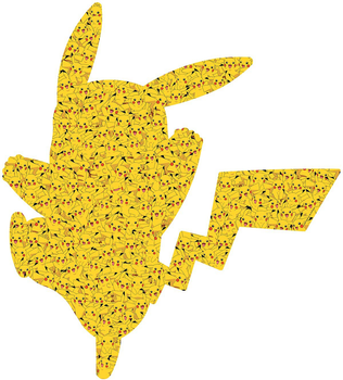 Puzzle Ravensburger Shaped Pikachu Puzzle 727 elementów (4005556168460)