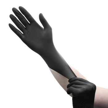 Нитриловые перчатки NAR Black Talon Gloves Черный L