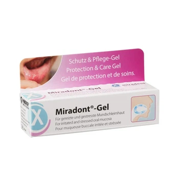 Гель Miradent для пришвидшення загоєння ран Miradont-Gel 15 мл