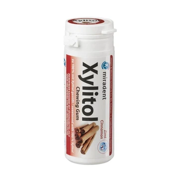 Жувальна гумка з ксилітолом Miradent Xylitol Chewing Gum Cinnamon 30 шт