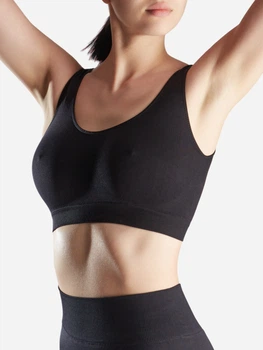Бюстгальтер без косточек Siela BASIC TOP L/XL Черный (4823116924253)