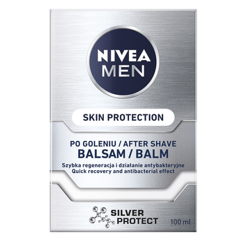 Balsam po goleniu NIVEA Men Skin Protection Silver Protect 100 ml (4005808571833)