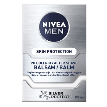 Бальзам після гоління NIVEA Men Skin Protection Silver Protect 100 мл (4005808571833)