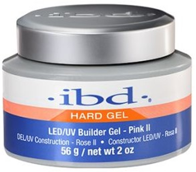 Гель для нарощування IBD Hard Gel LED/UV Pink II 56 г (0039013721763)