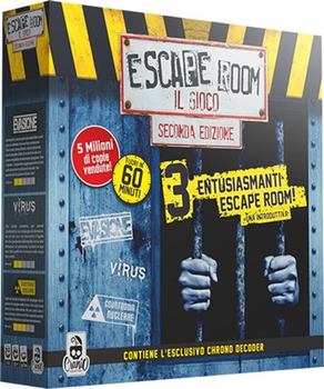 Gra planszowa Cranio Creations Escape Room The Game Second Edition (8034055585429)