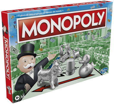 Настільна гра Hasbro Monopoly Classico (версія італійська) (5010996113986)