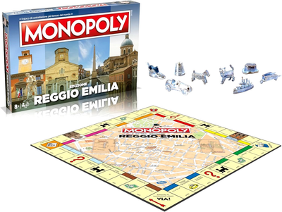 Gra planszowa Winning Moves Monopoly Reggio Emilia Edition (5036905046428)