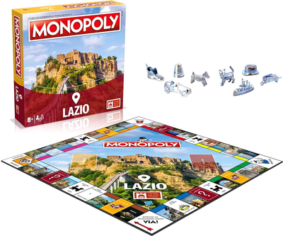 Gra planszowa Winning Moves Monopoly The Most Beautiful Villages In Italy Lazio (5036905054034)