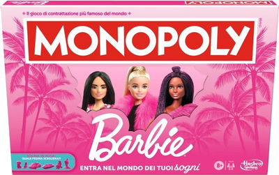 Gra planszowa Hasbro Monopoly Barbie (5010996209849)