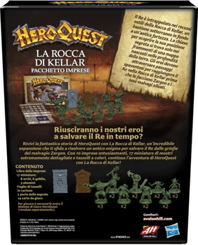 Dodatek do gry planszowej Hasbro HeroQuest: Kellars Keep (5010993938469)