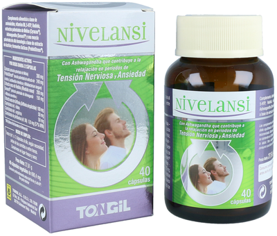 Suplement diety Tongil Nivelansi 620 mg 40 kapsułek (8436005300388)