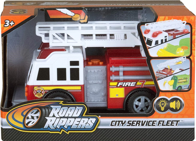 Пожежна машина Nikko Road Rippers City Service Fleet зі світлом та звуком 20 см (0194029200210)