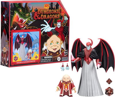 Zestaw figurek Hasbro Dungeons & Dragons Cartoon Classics Dungeon Master & Venger 2 szt (5010994192716)