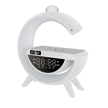 Нічник-лампа G-Smart BT-3402 з колонкою проектором і бездротовою зарядкою