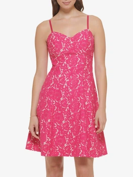 Сукня коротка літня жіноча Guess 292351301 L Рожева (1159803847)