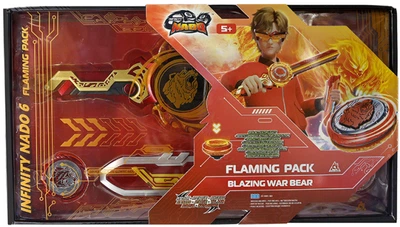 Дзиґа Infinity Nado VI Flaming Pack Палаючий Бойовий Ведмідь (EU654142)