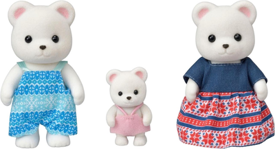 Zestaw figurek Sylvanian Families Polar Bear Family 3 szt (5054131053966)