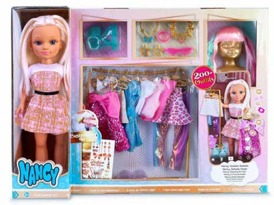 Лялька з аксесуарами Famosa Nancy And Her Wardrobe 43 см (8056379151876)